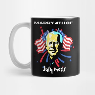 4th of jully shirt biden Mug